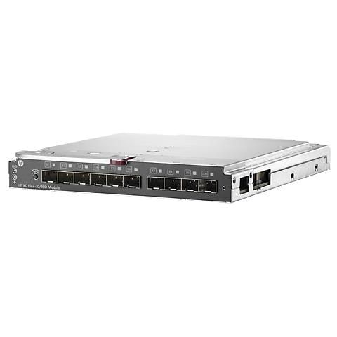 Hewlett Packard Enterprise Virtual Connect Flex-10/10D Module for c-Class BladeSystem, 10 Gigabit, IEEE 802.1ab, IEEE 802.1D, IEEE 802.1Q, IEEE 802.2, IEEE 802.3ad, SNMP 1, SNMP 2, CLI, BladeSystem c3000, BladeSystem c7000, 270 x 352,6 x 120,7 mm - Foto 1
